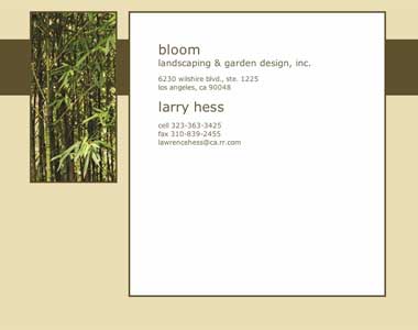 Bloom Landscaping